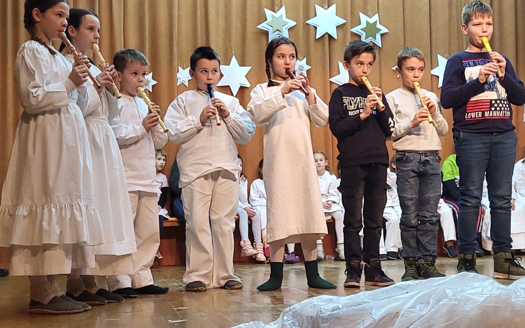Novoletna prireditev Podružnične šole Adlešiči
